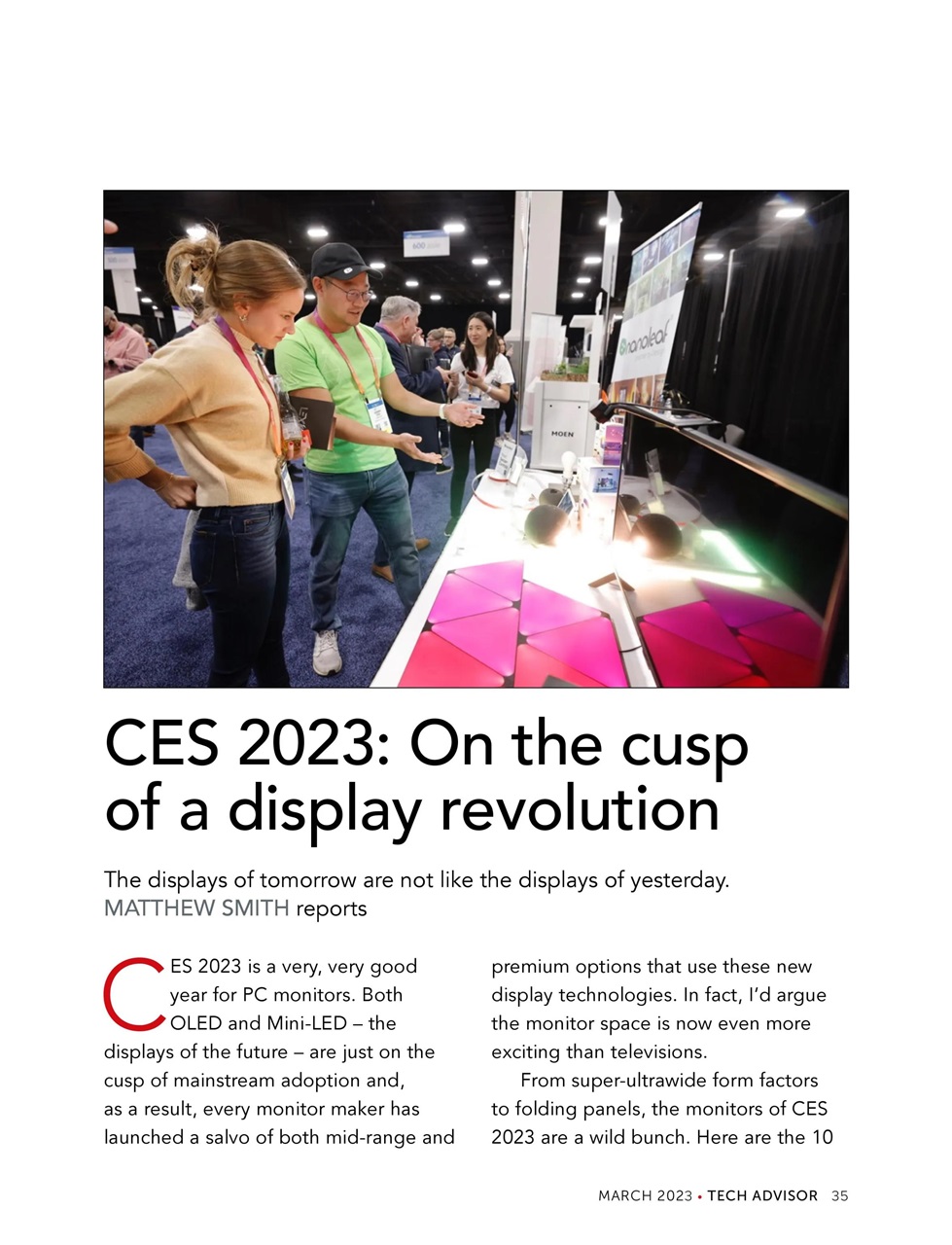 Tech Advisor Preview Pages