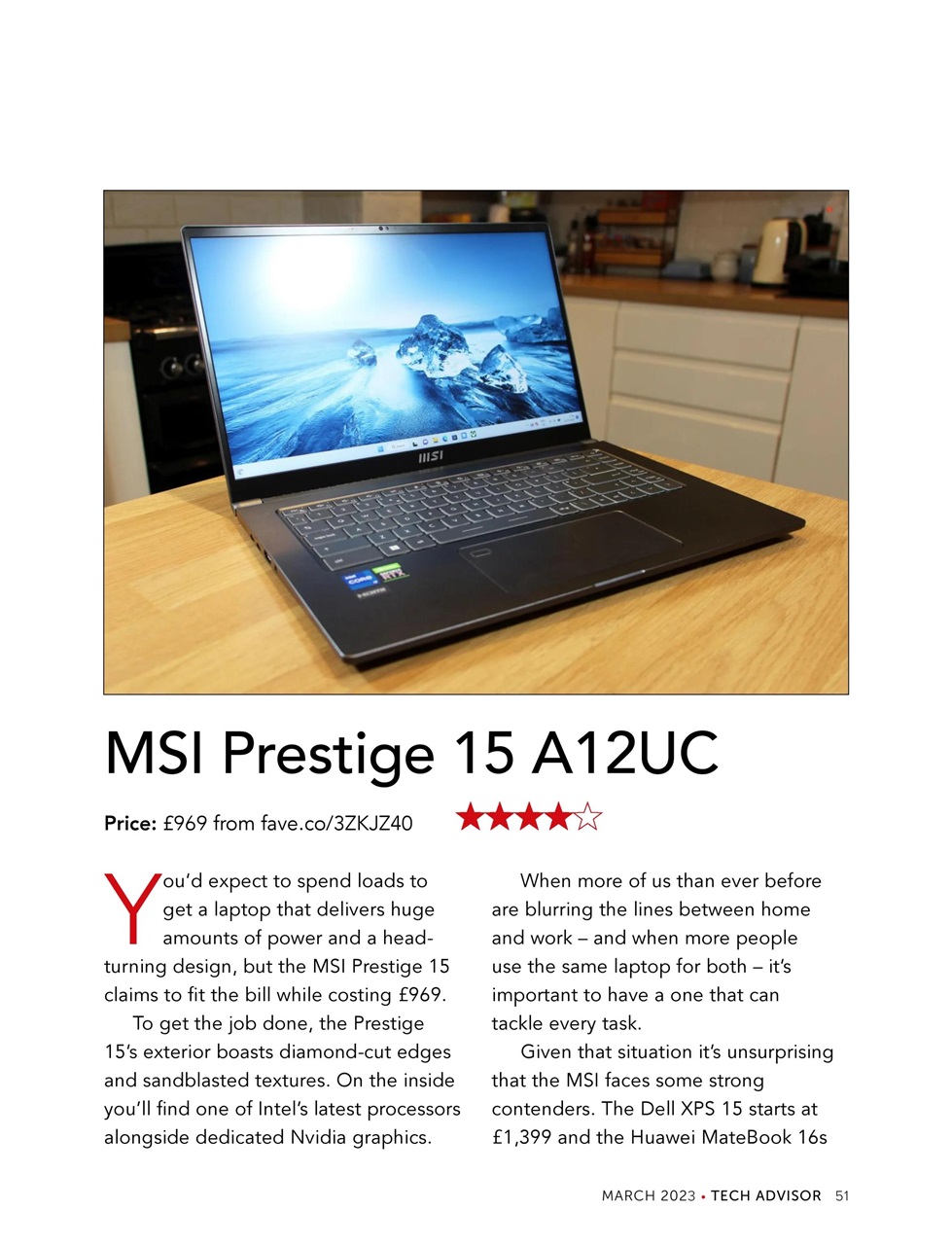 Tech Advisor Preview Pages