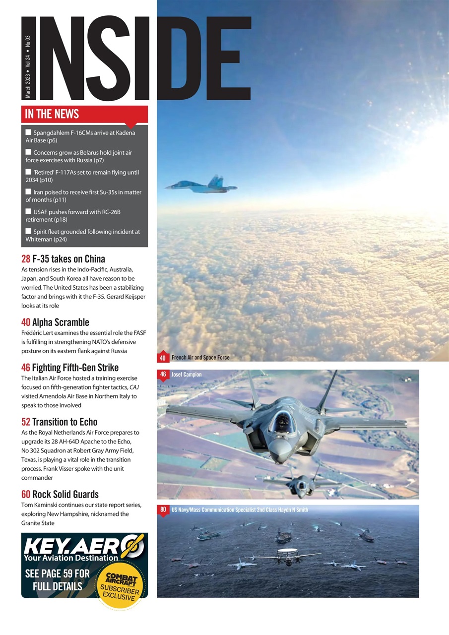 Combat Aircraft Journal Preview Pages