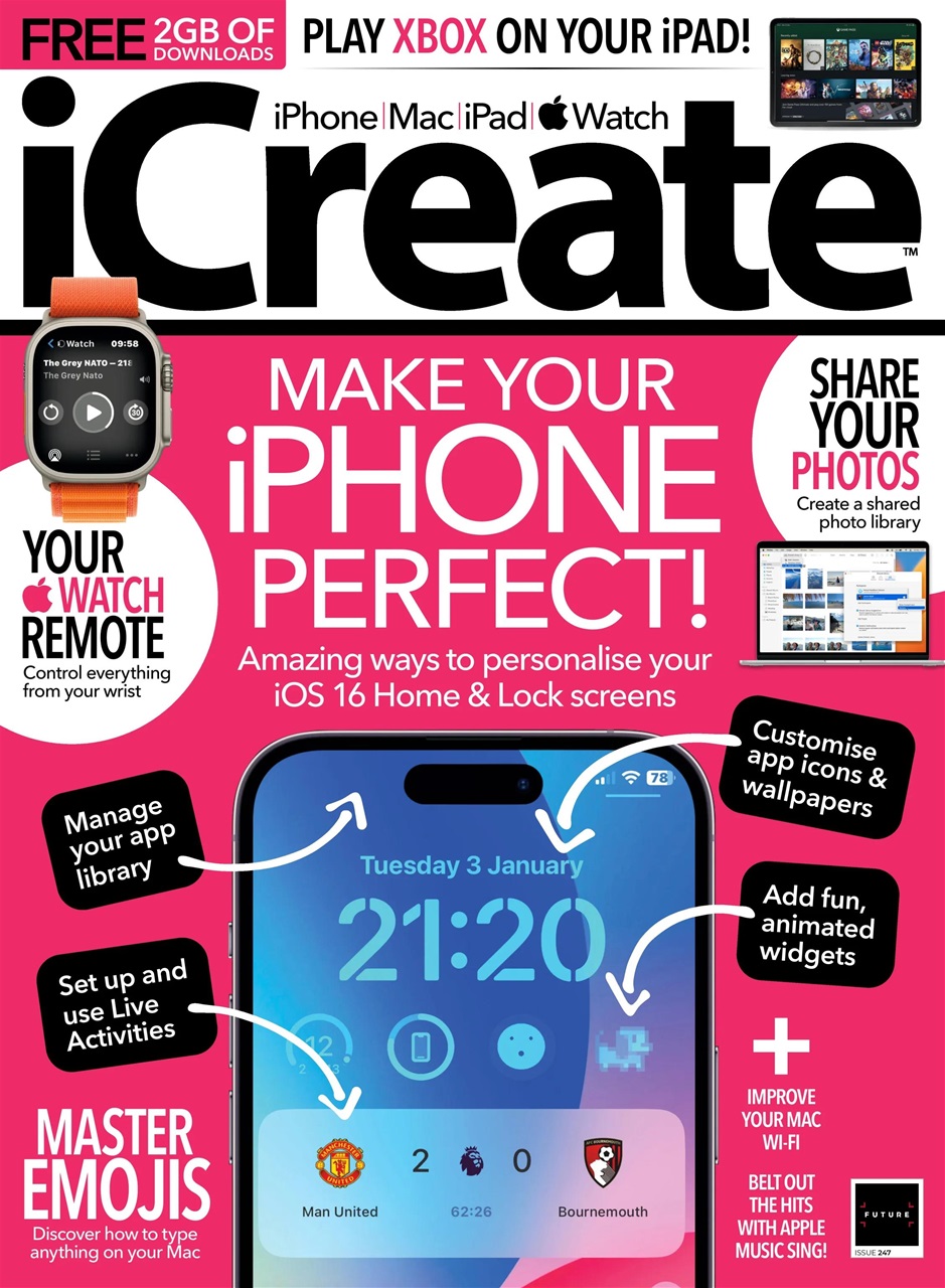 iCreate Preview Pages