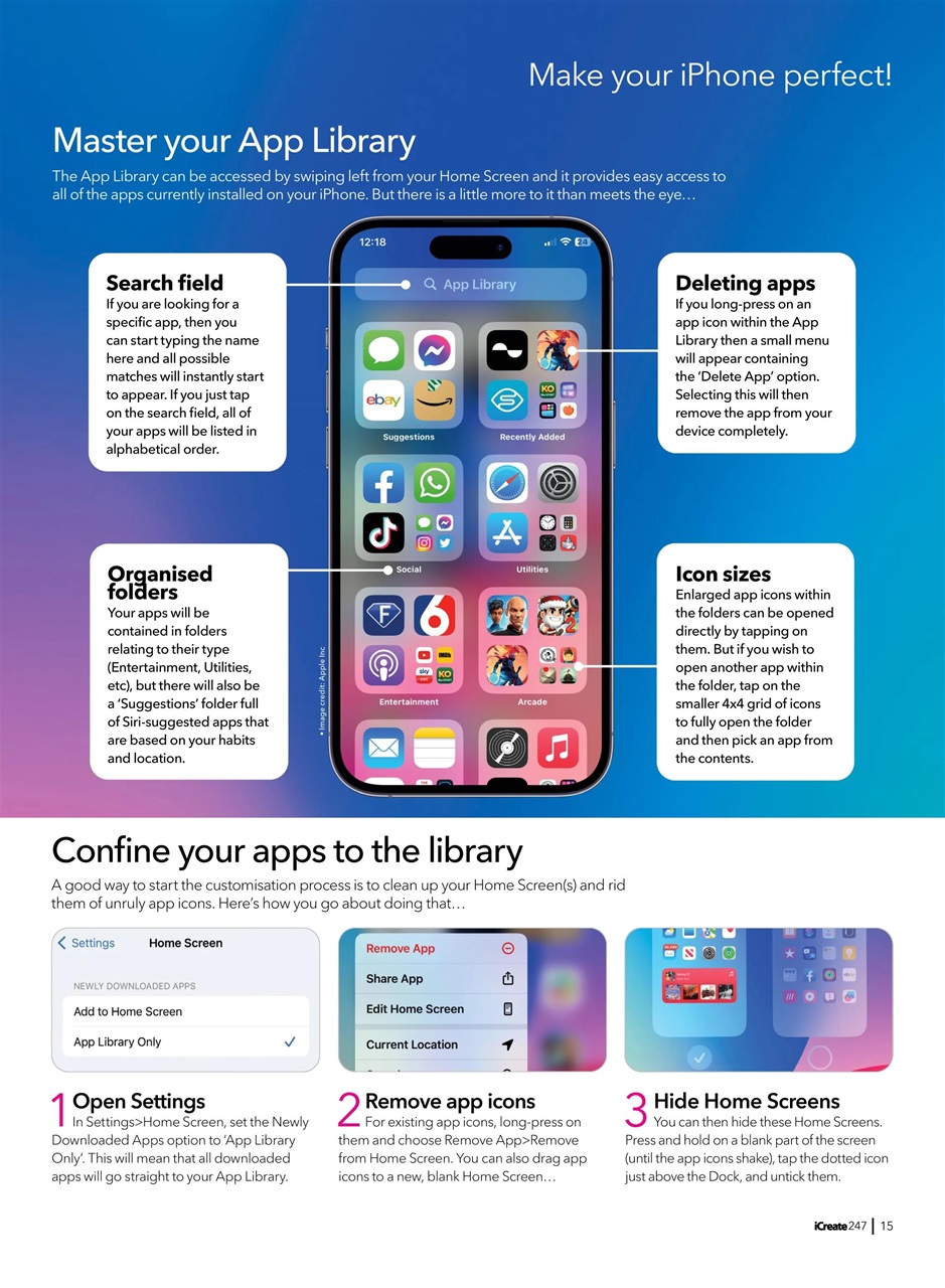iCreate Preview Pages
