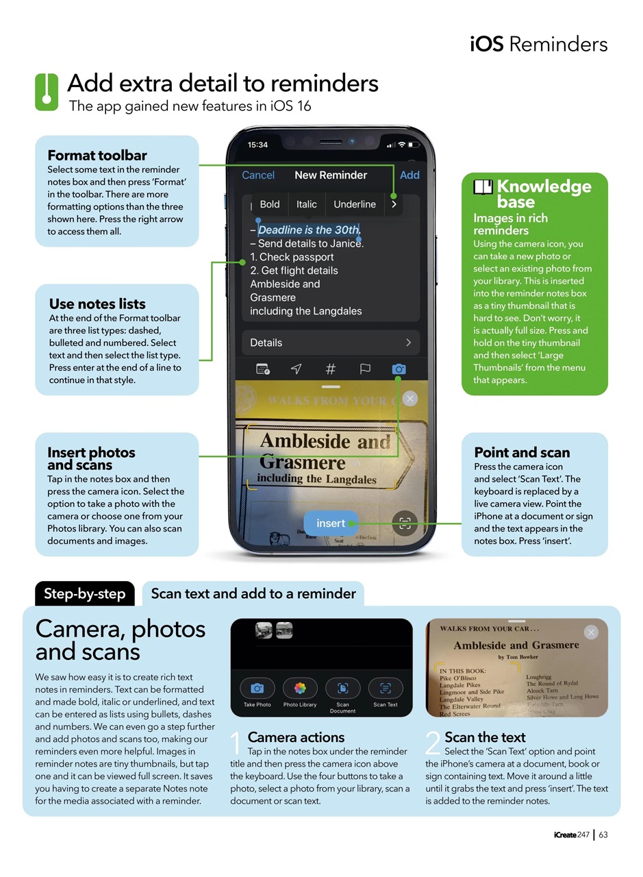 iCreate Preview Pages