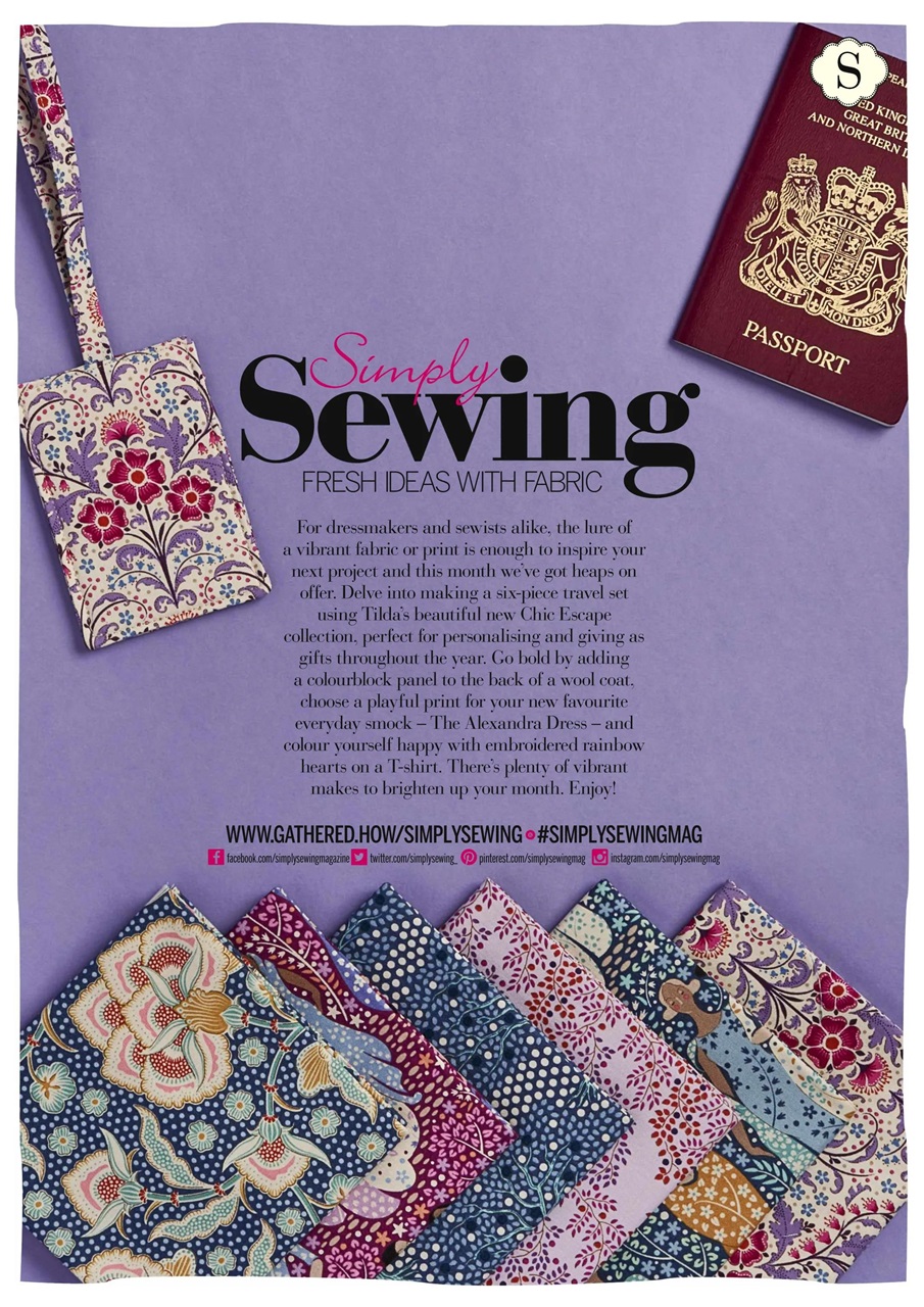 Simply Sewing Preview Pages