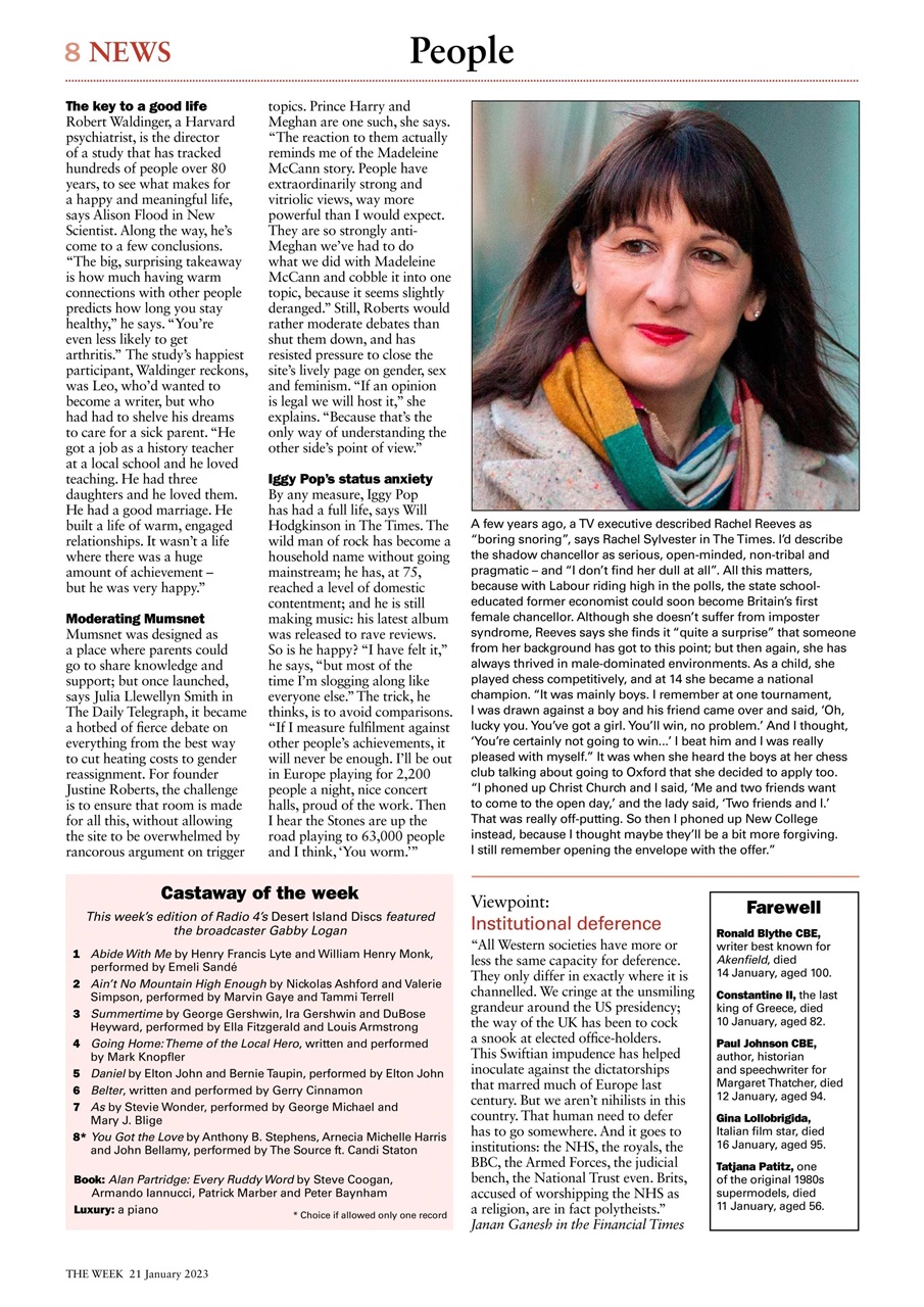 The Week Preview Pages