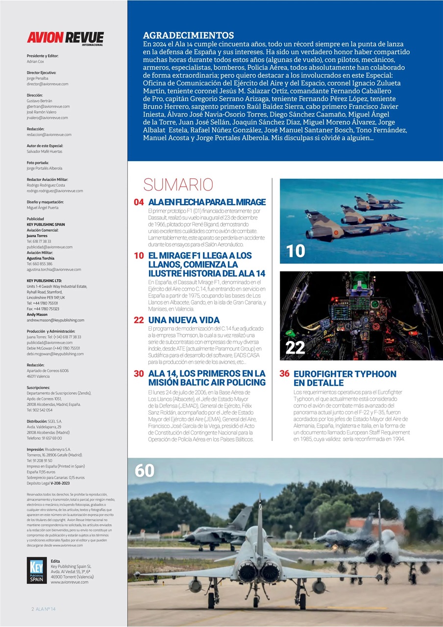 Avion Revue Internacional Preview Pages