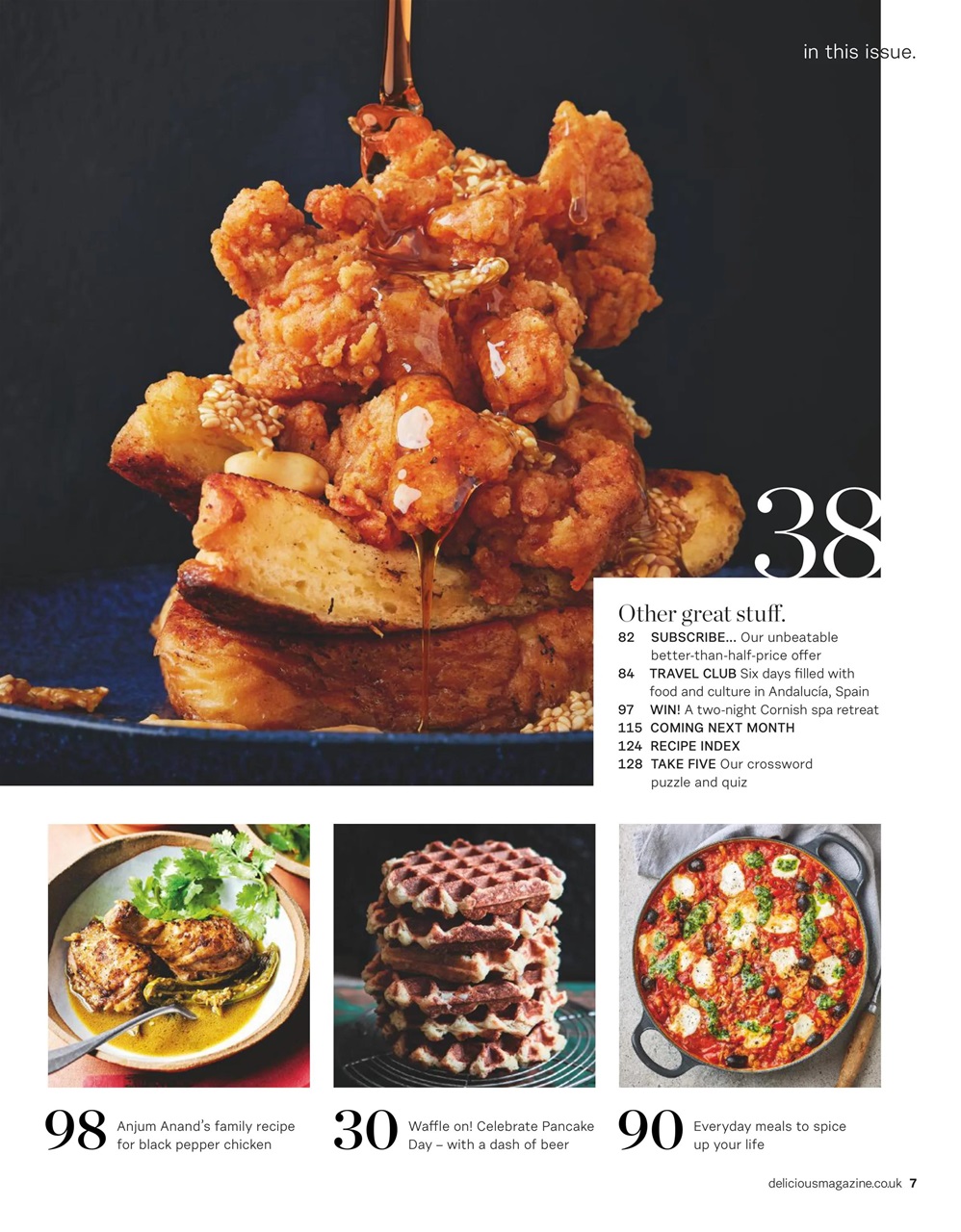 delicious. Magazine Preview Pages