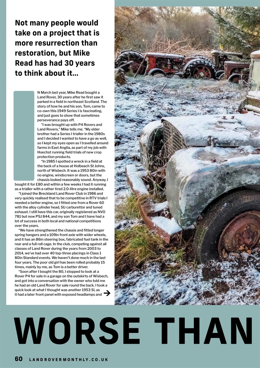 Land Rover Monthly Preview Pages