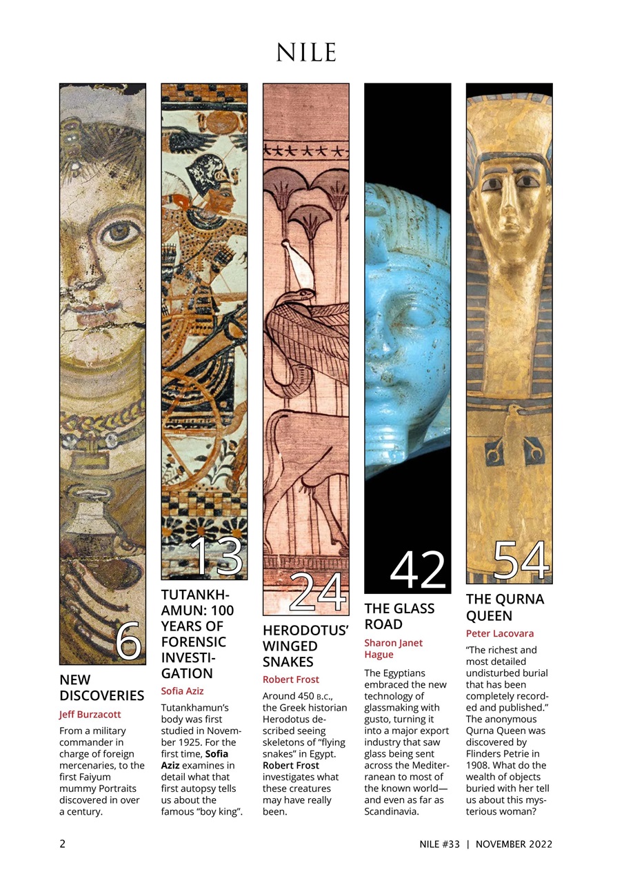 Nile Magazine Preview Pages