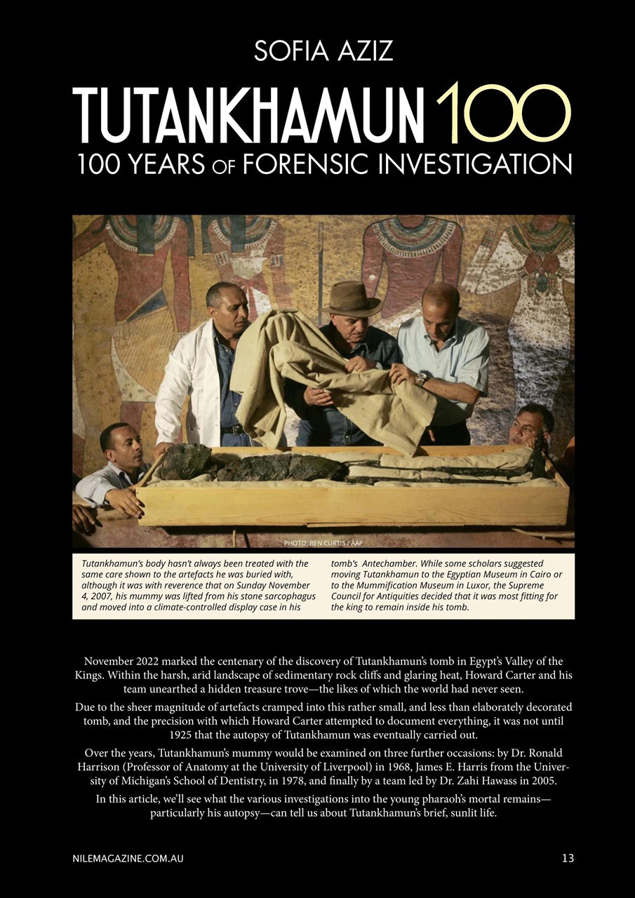 Nile Magazine Preview Pages