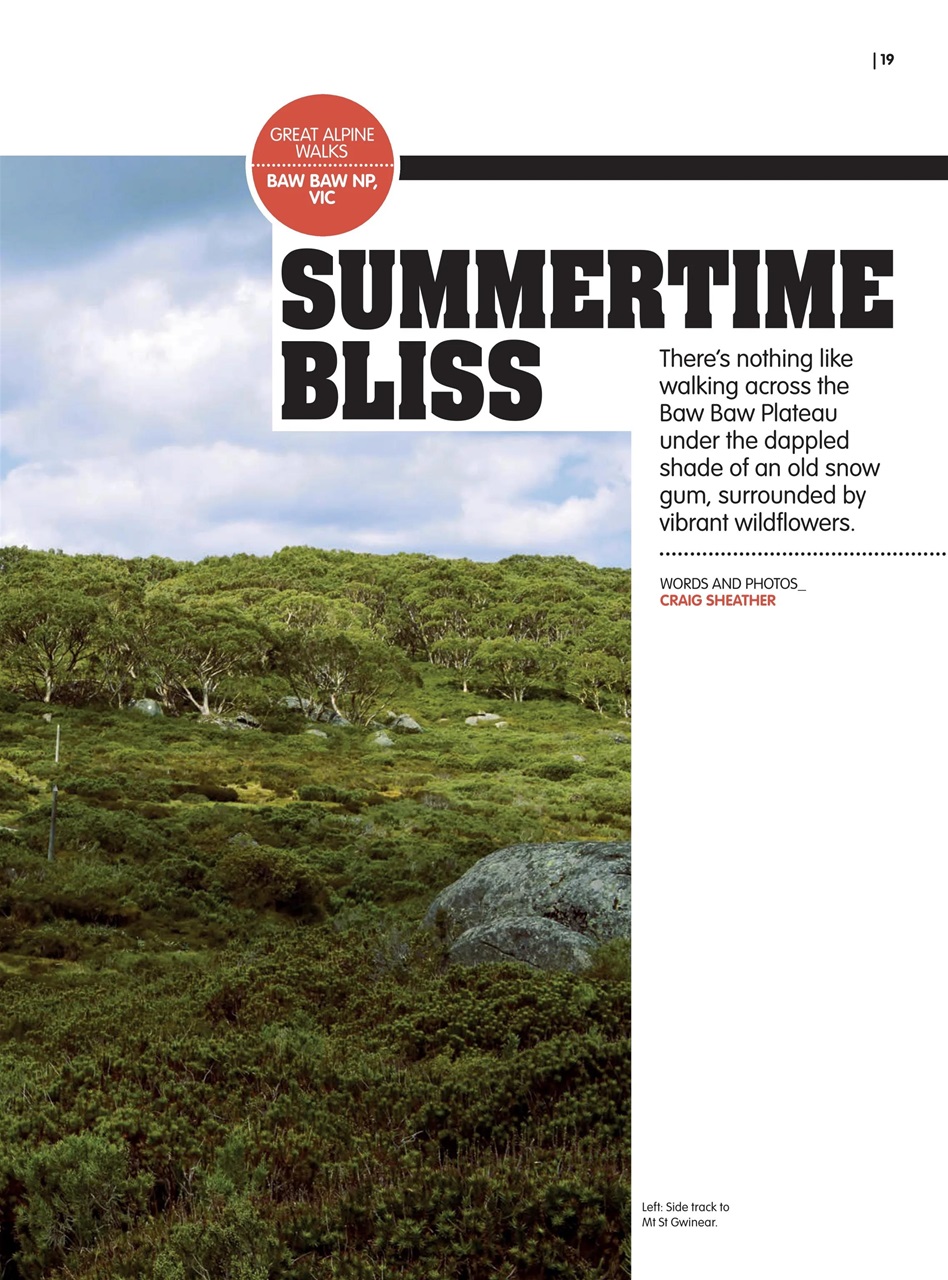 Great Walks Preview Pages