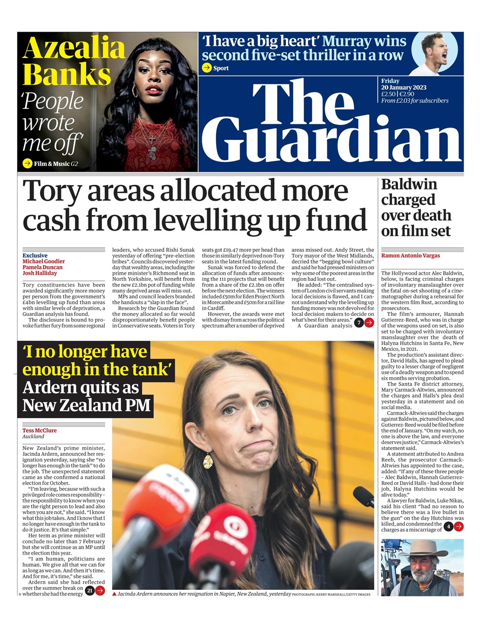The Guardian Newspaper Preview Pages