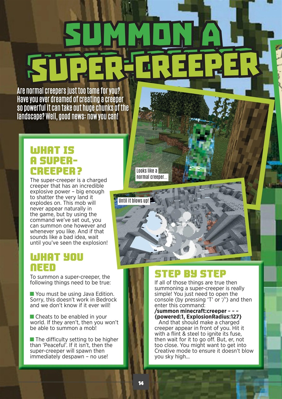 Minecraft World Preview Pages