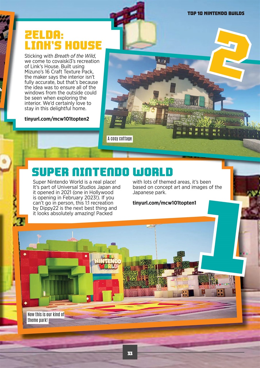 Minecraft World Preview Pages