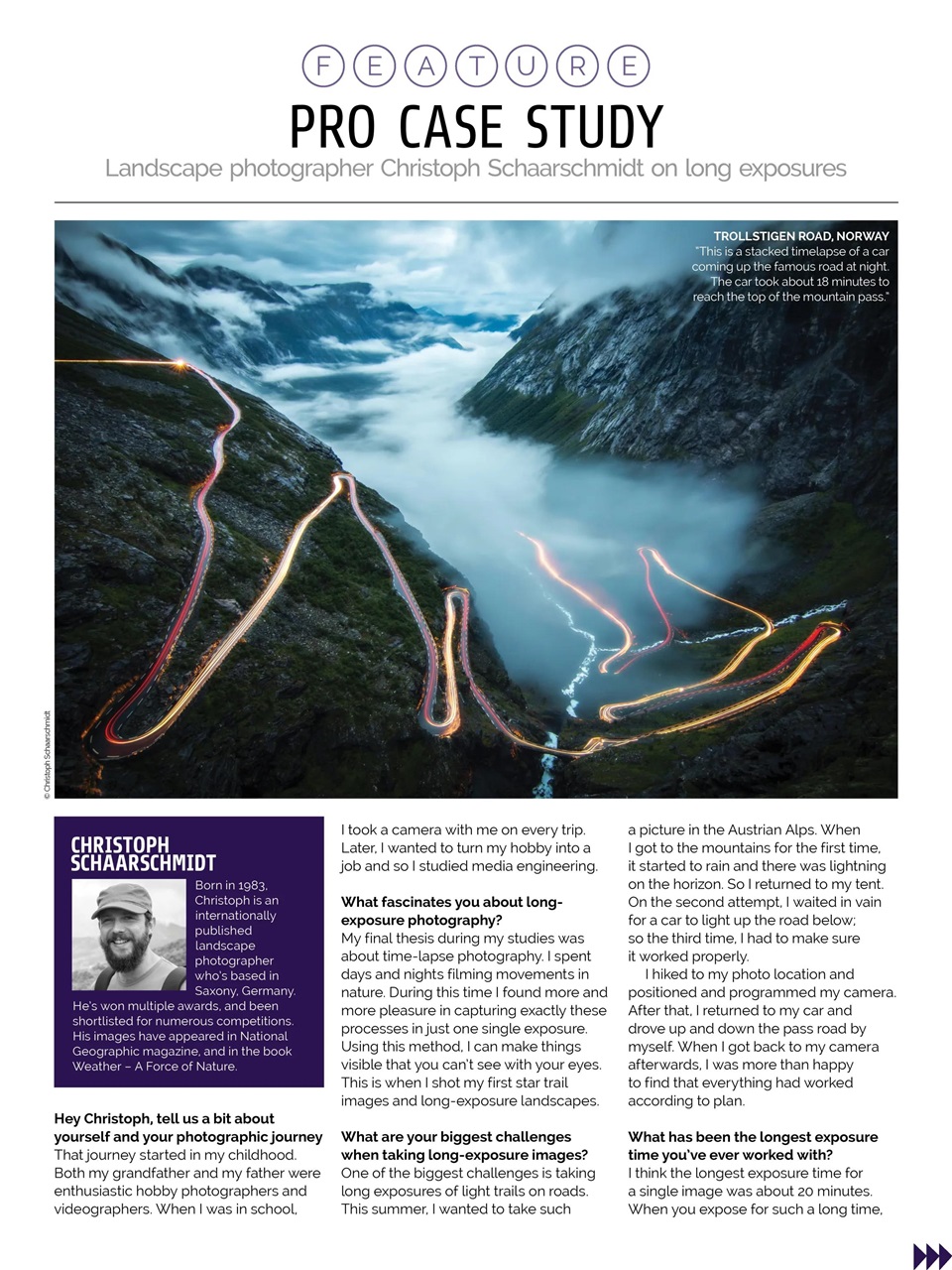 Photography Week Preview Pages