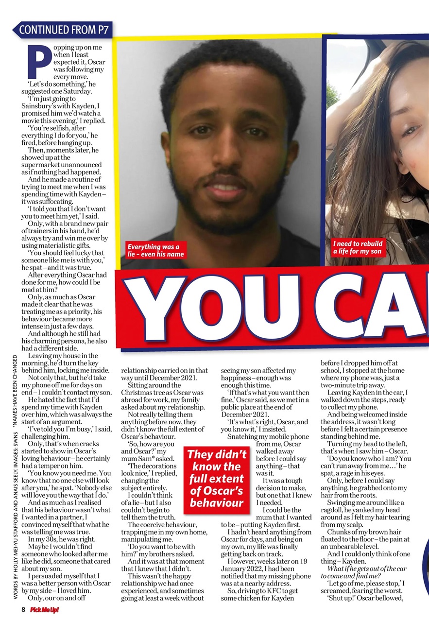 Pick Me Up Preview Pages