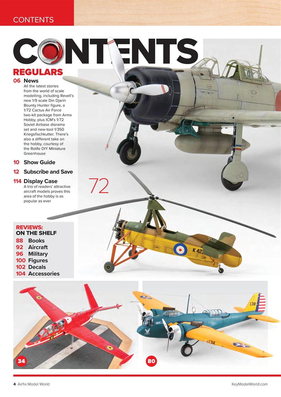 Airfix Model World Preview Pages