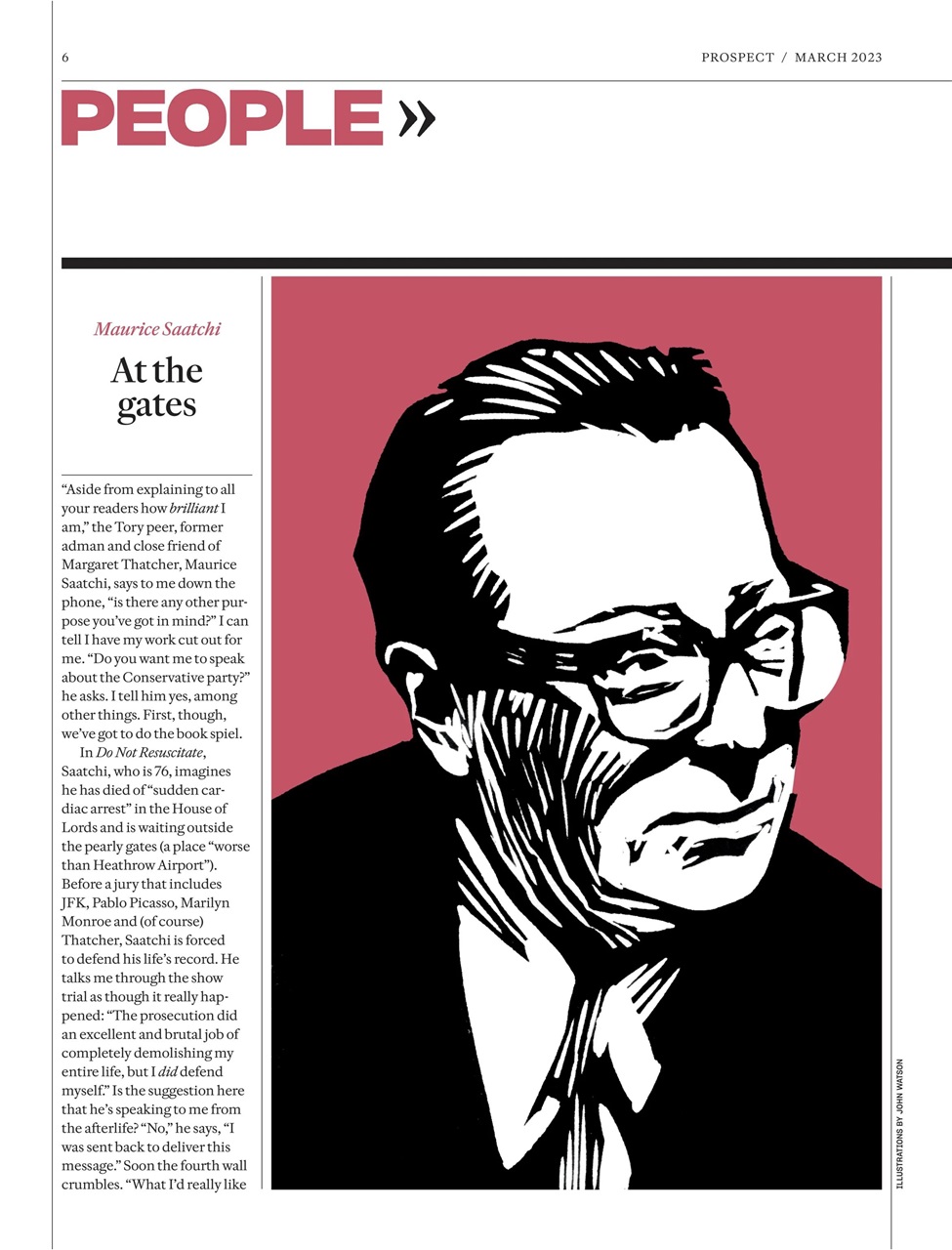 Prospect Magazine Preview Pages