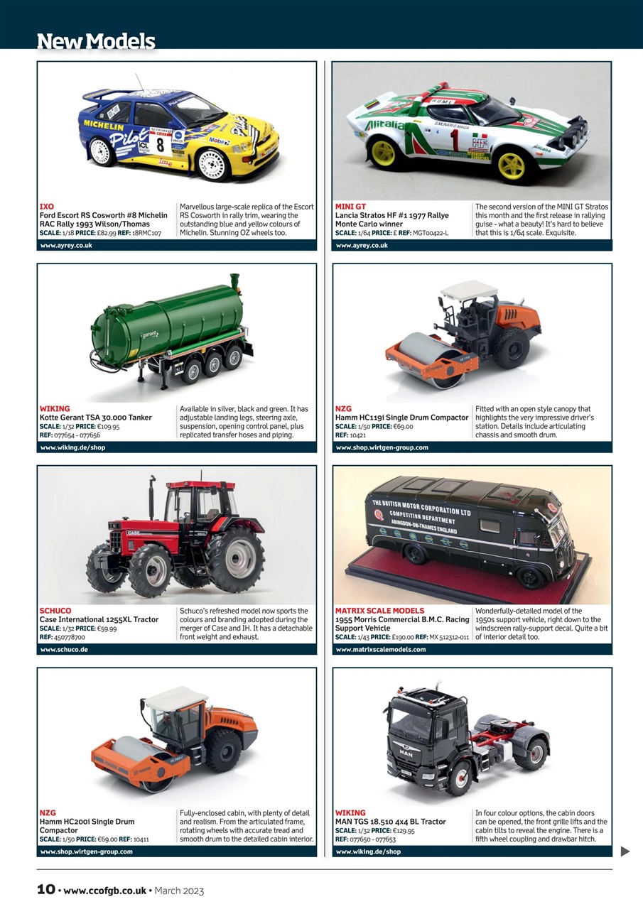 Diecast Collector Preview Pages