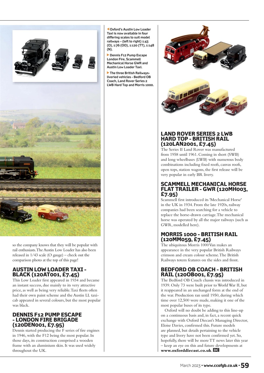 Diecast Collector Preview Pages