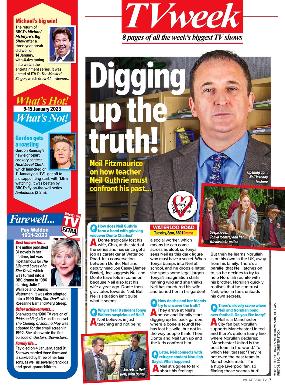 What's on TV Preview Pages