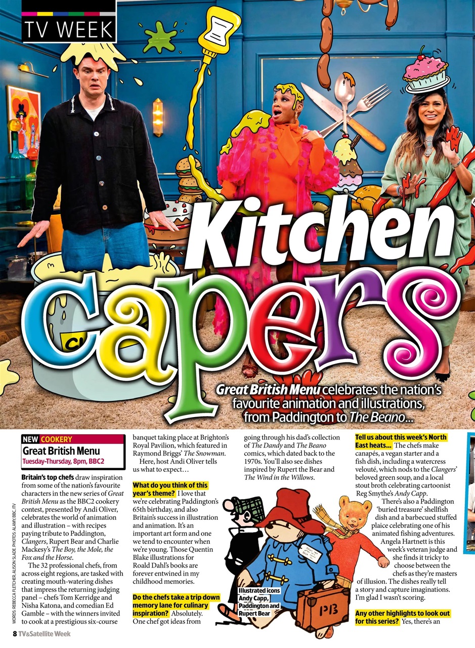 TV & Satellite Week Preview Pages