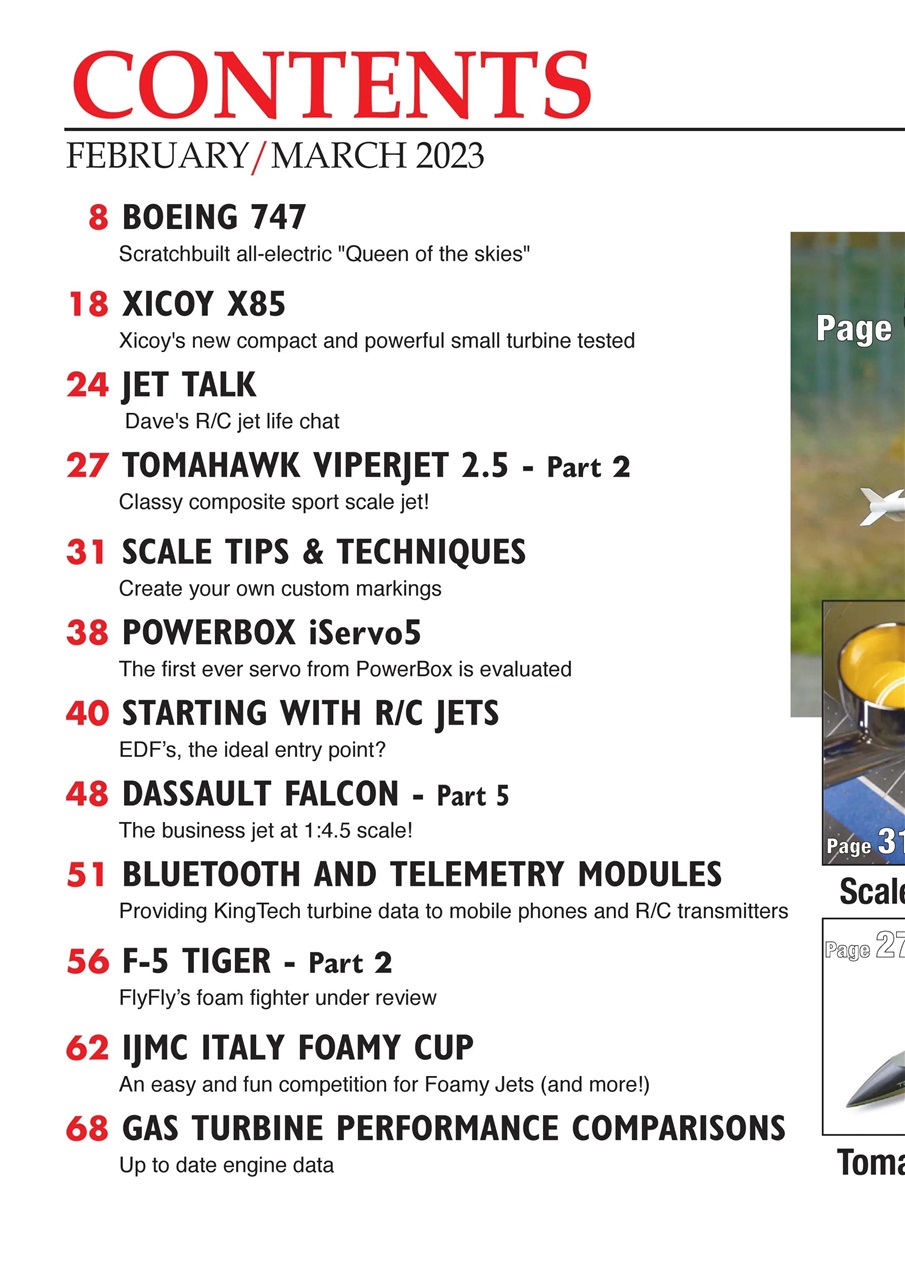 RC Jet International Preview Pages