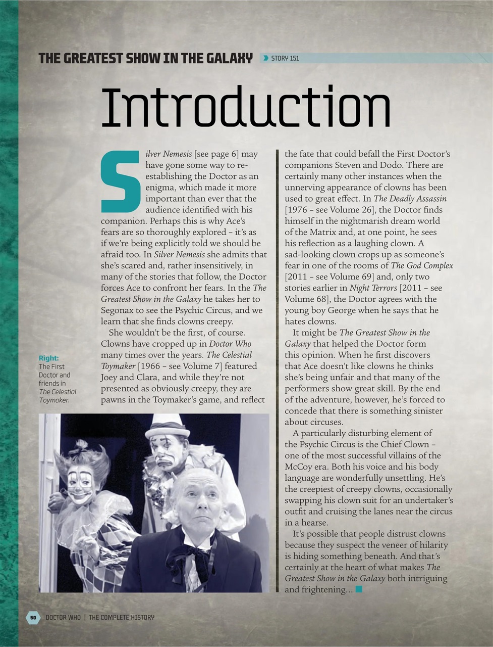 Doctor Who Magazine Preview Pages