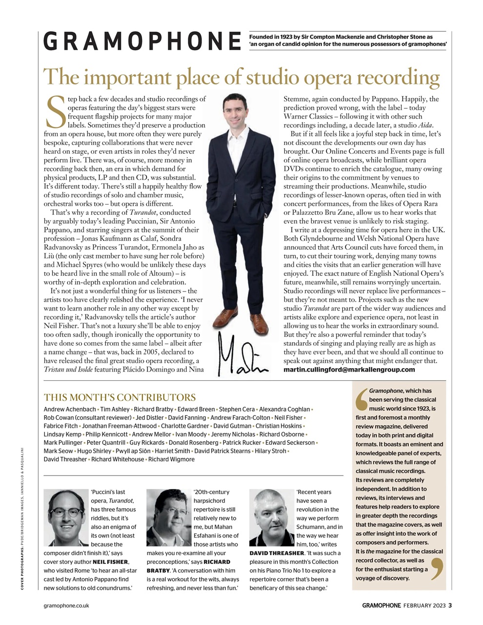 Gramophone Preview Pages