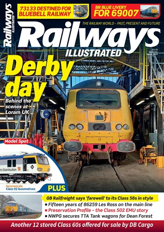 Railways Illustrated issue March 2023