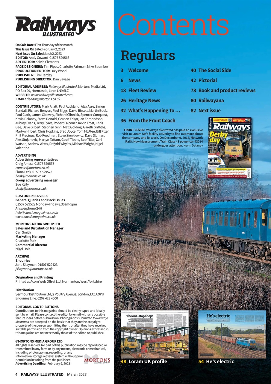 Railways Illustrated Preview Pages