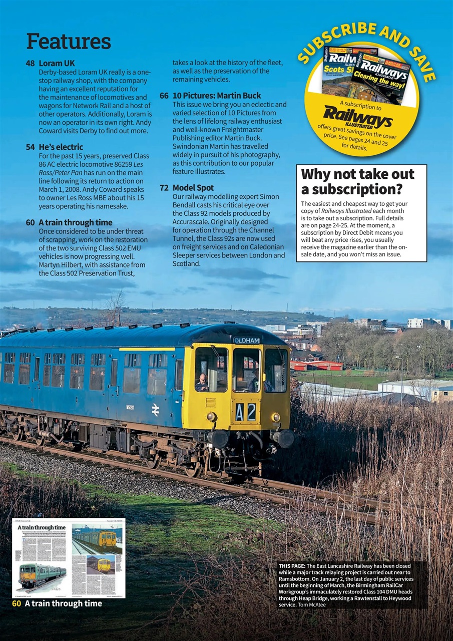 Railways Illustrated Preview Pages