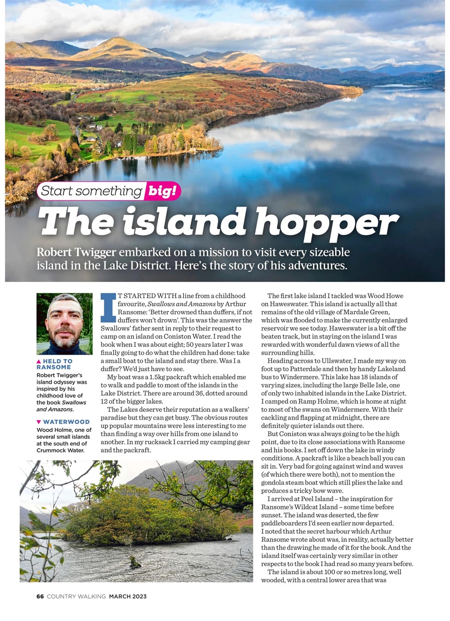Country Walking Preview Pages