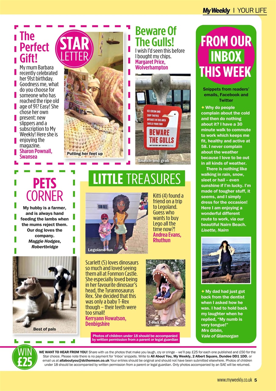 My Weekly Preview Pages