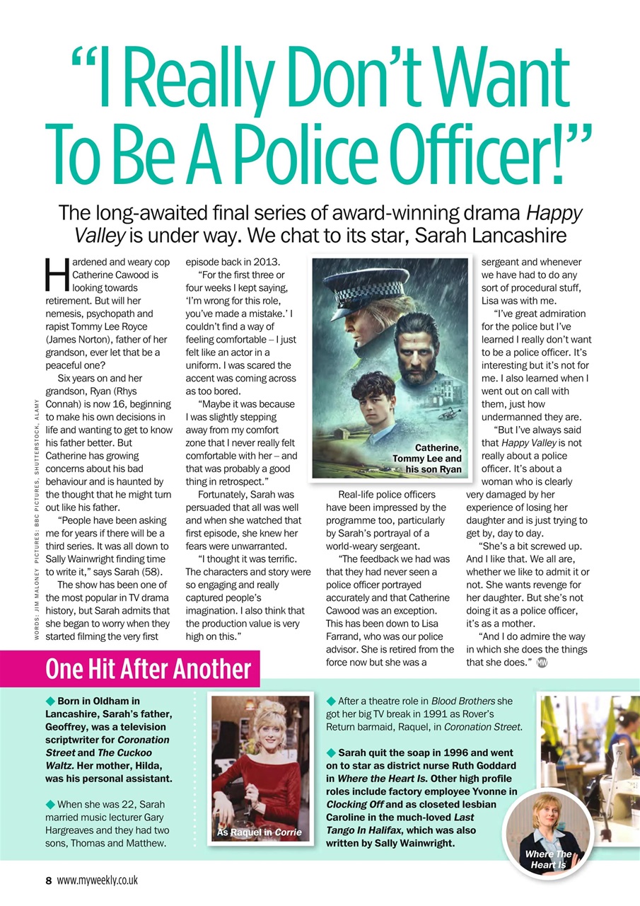 My Weekly Preview Pages