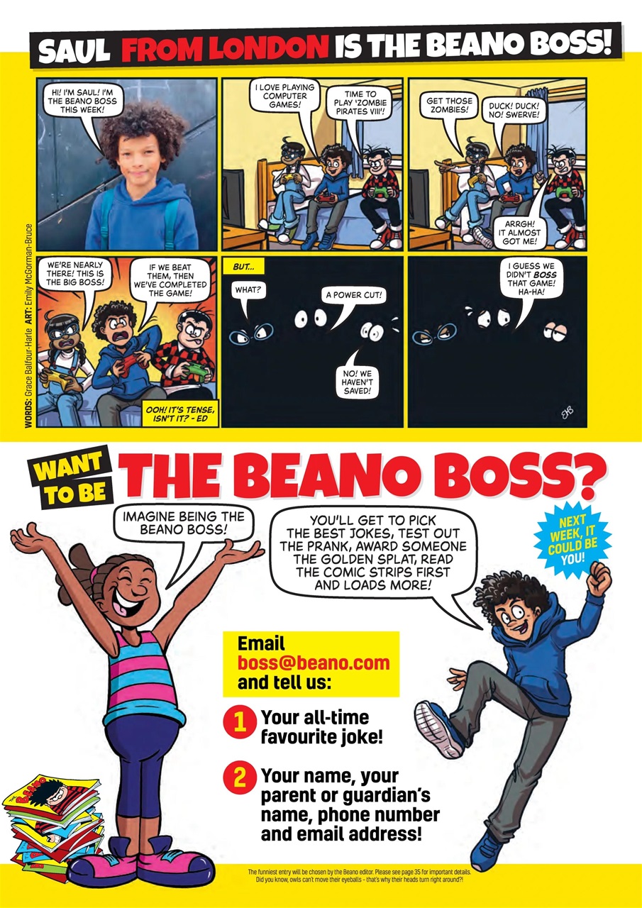 Beano Preview Pages