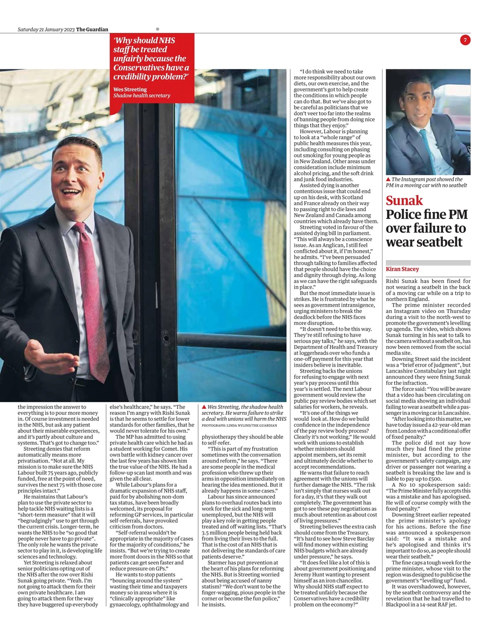 The Guardian Newspaper Preview Pages