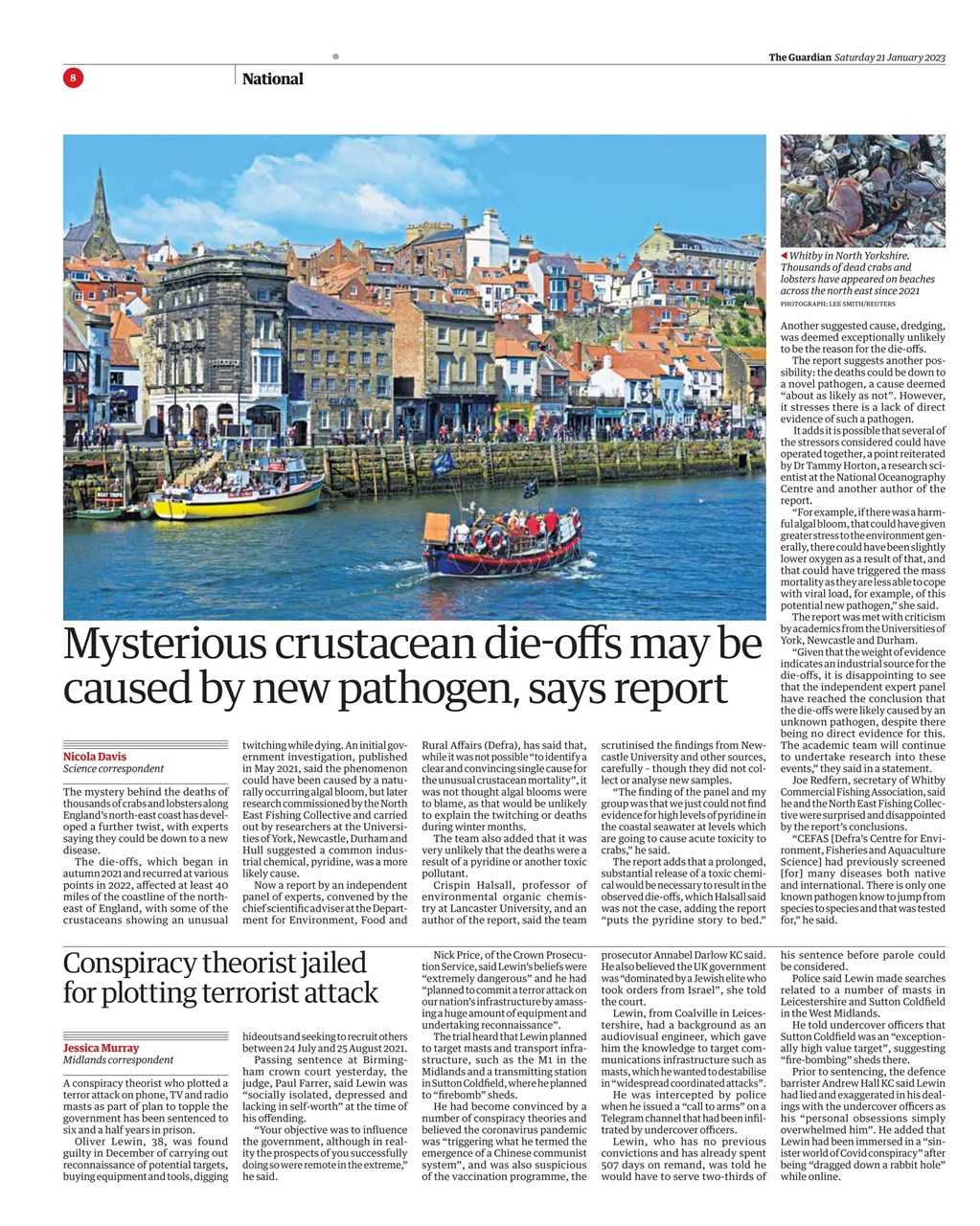 The Guardian Newspaper Preview Pages