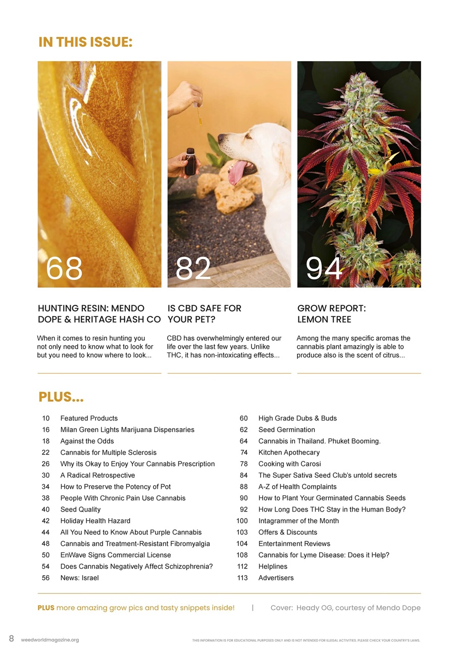 Weed World Preview Pages