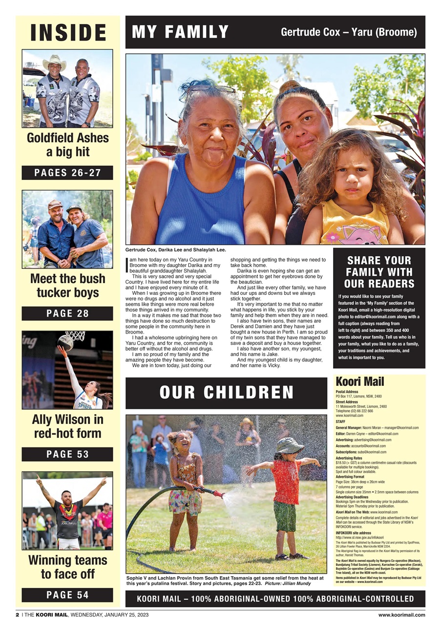 Koori Mail Preview Pages