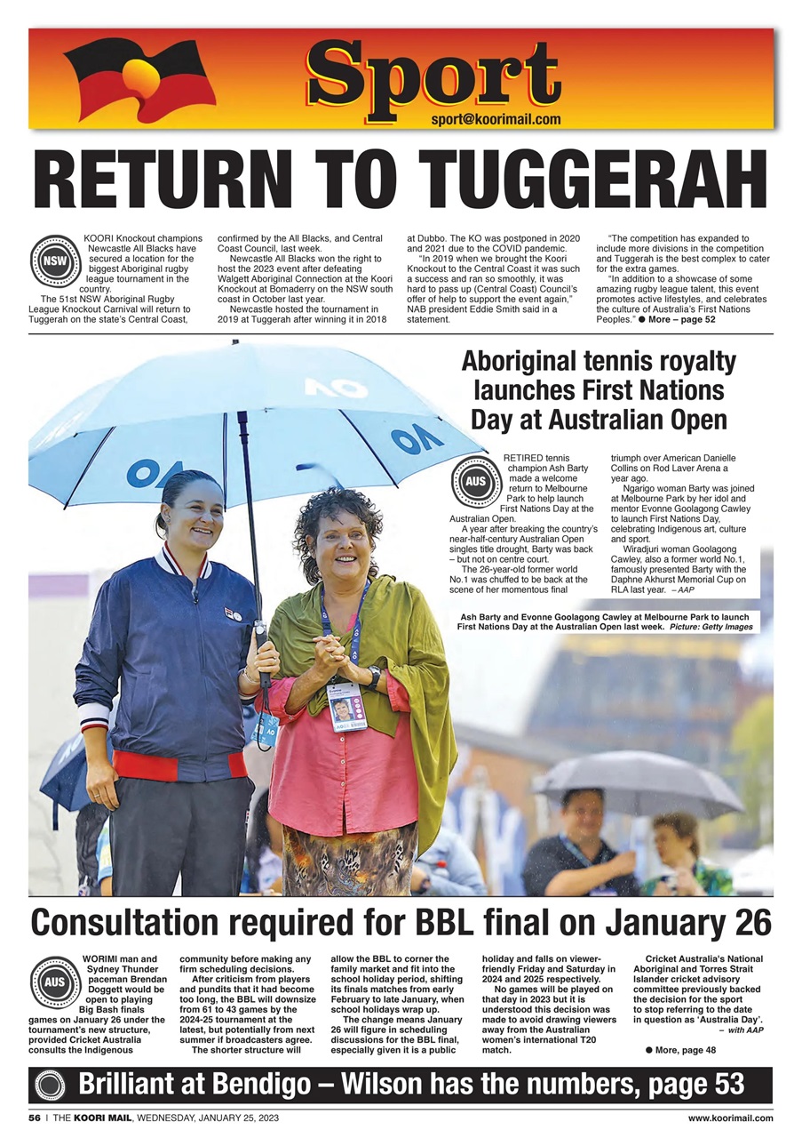 Koori Mail Preview Pages