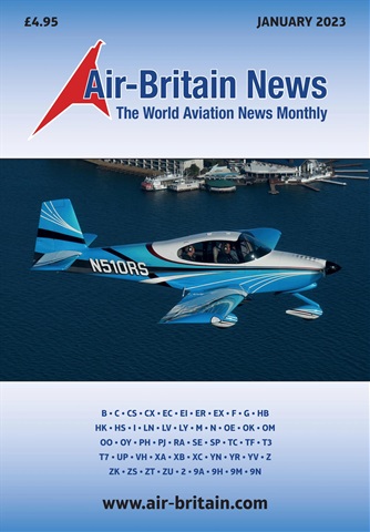 Air Britain News issue January 2023