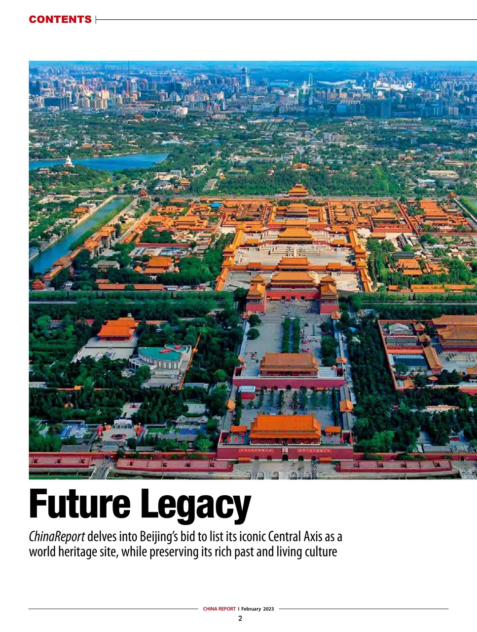 China Report Preview Pages