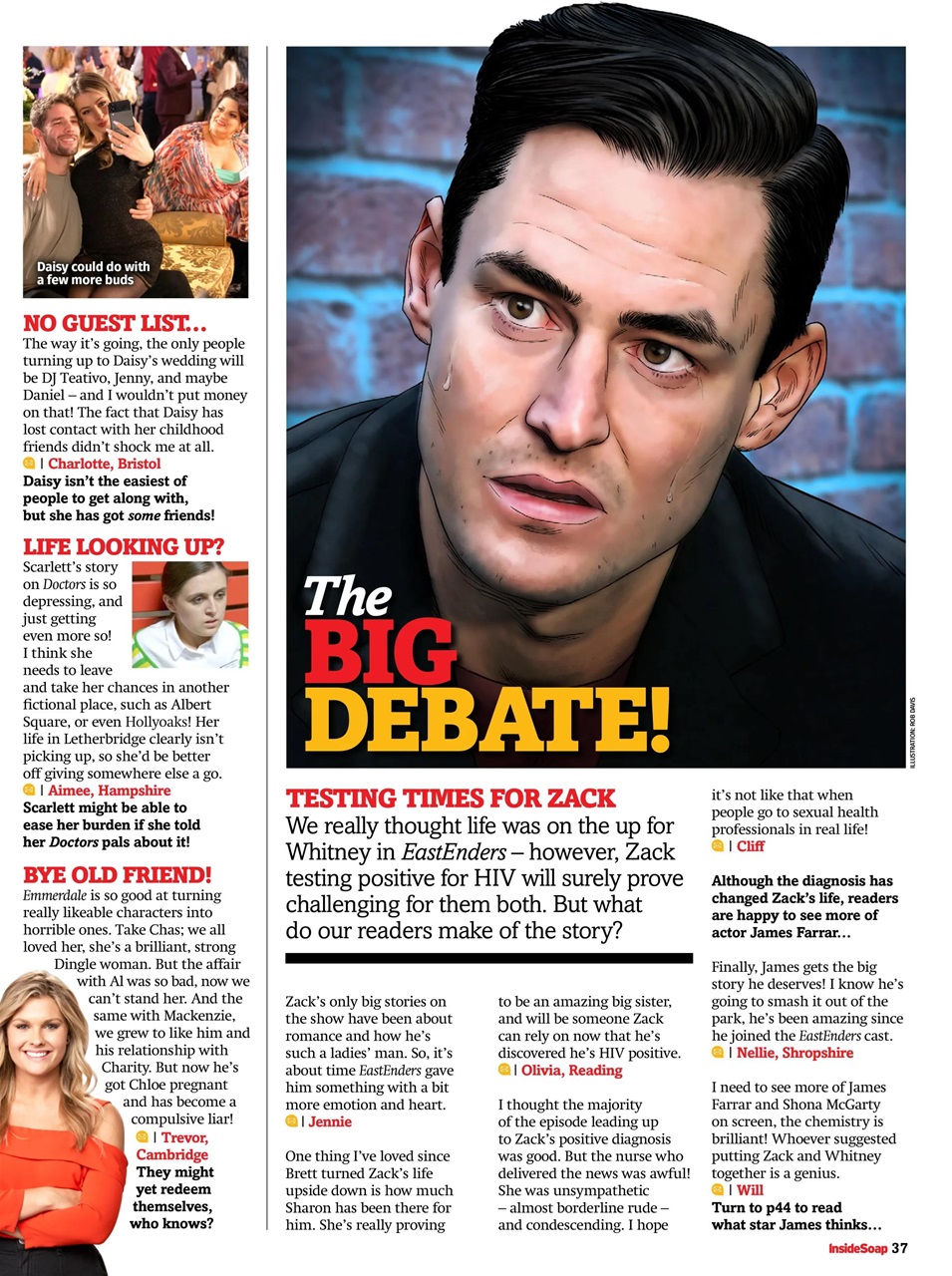 Inside Soap Preview Pages
