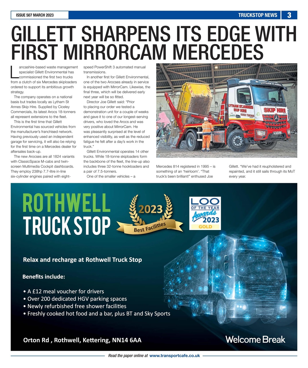 Truckstop News Preview Pages