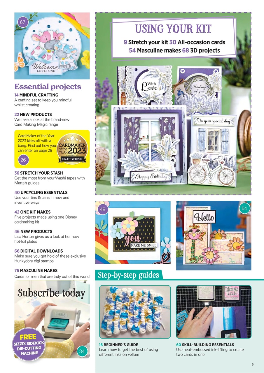 Papercraft Essentials Preview Pages