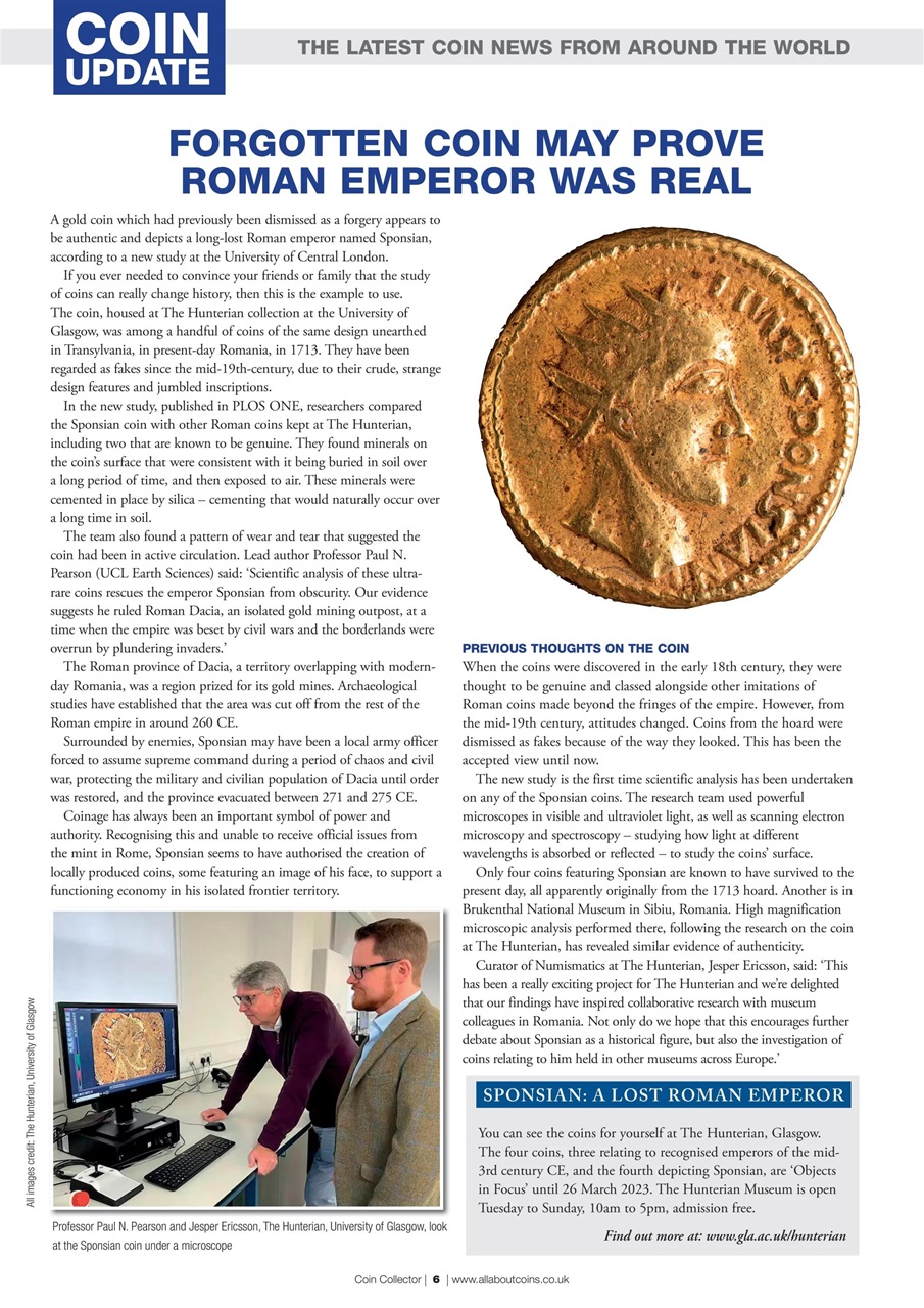 Coin Collector Preview Pages