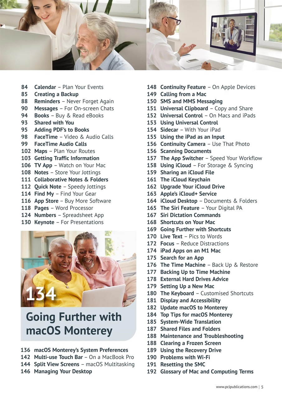 Tech for Seniors Preview Pages