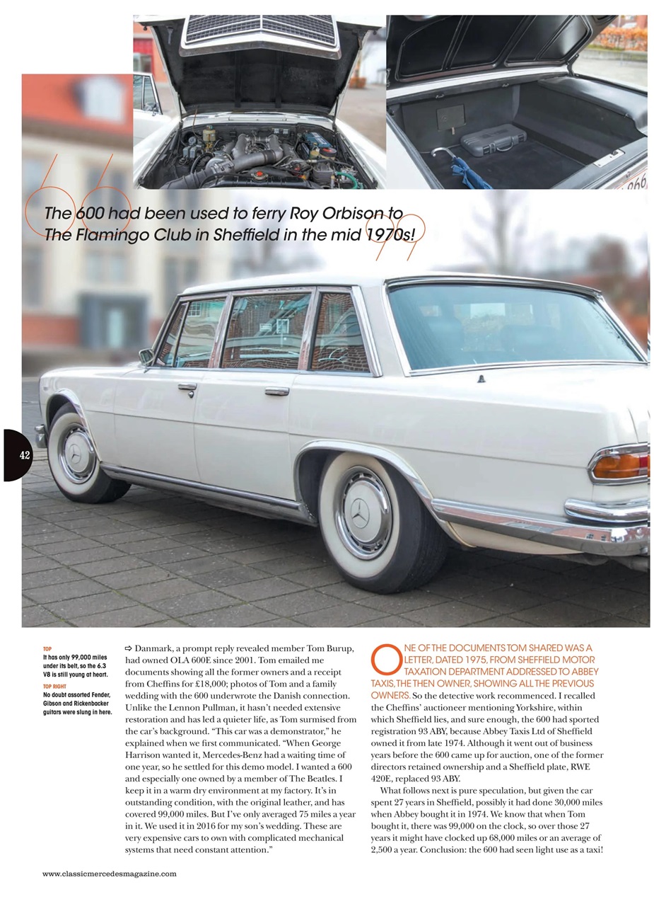 Classic Mercedes Preview Pages