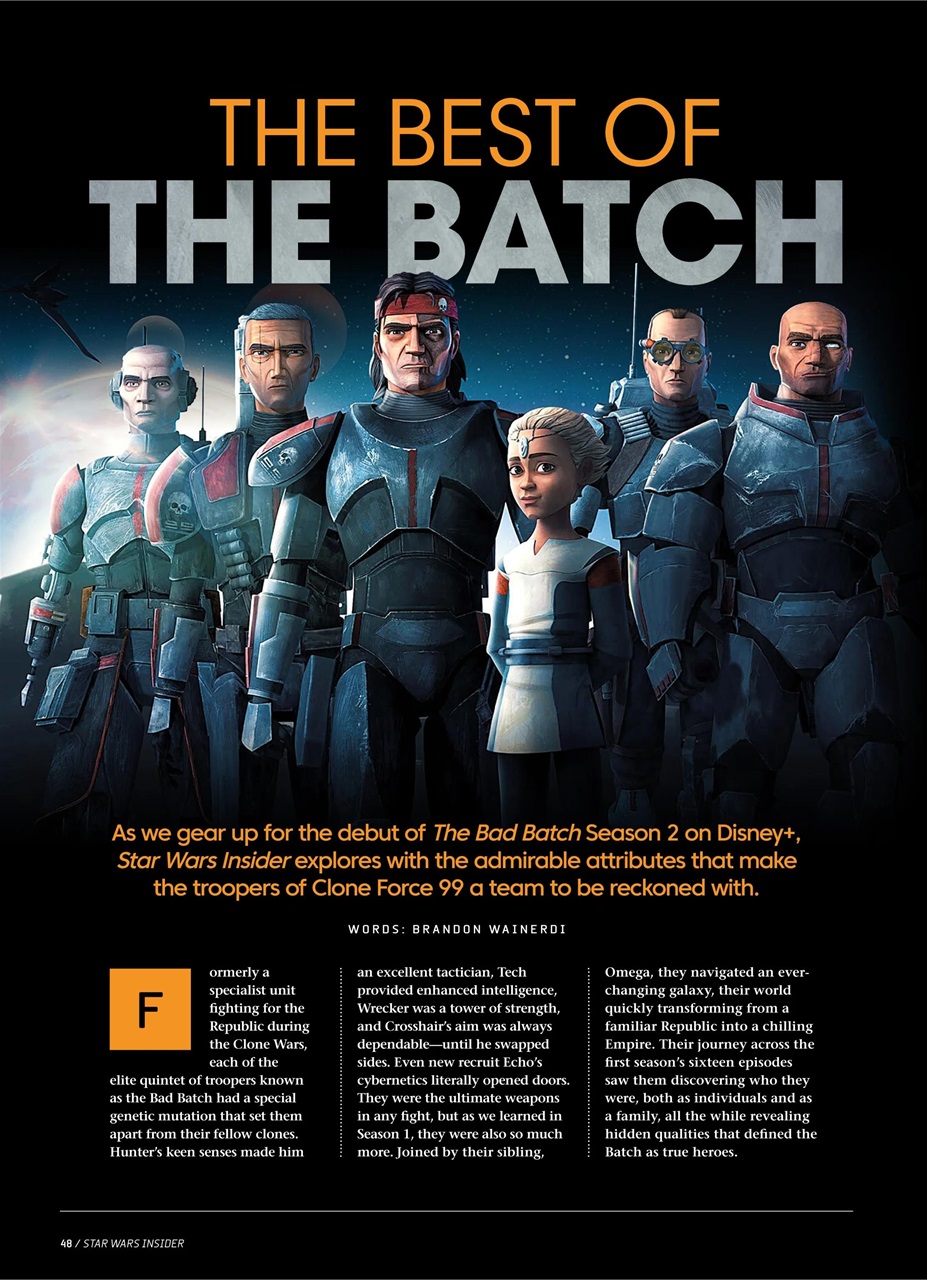 Star Wars Insider Preview Pages