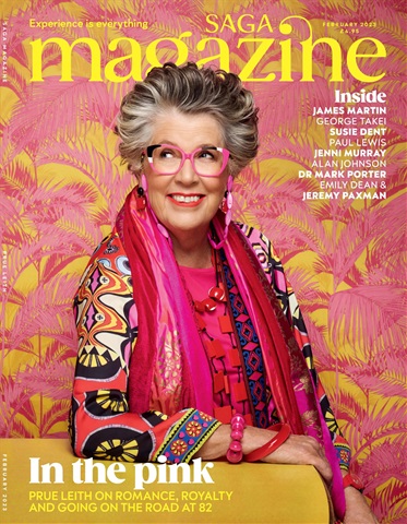 Saga Magazine issue Feb–23